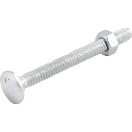 Parafuso francês zincado com porca 3/16 x 2” cx com 500 pçs - Vonder Menor preço em Parafuso francês zincado com porca 3/16 x 2” cx com 500 pçs - Vonder