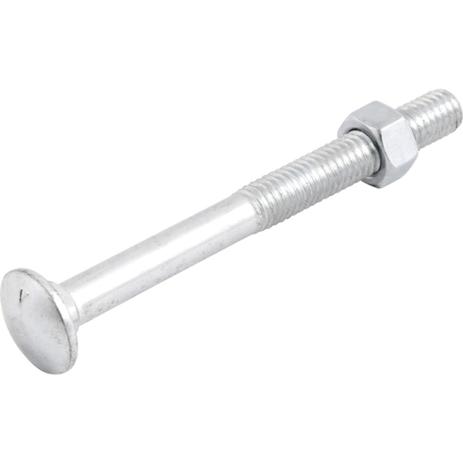 Parafuso francês zincado com porca 3/8 x 4” cx com 50 pçs - Vonder Menor preço em Parafuso francês zincado com porca 3/8 x 4” cx com 50 pçs - Vonder