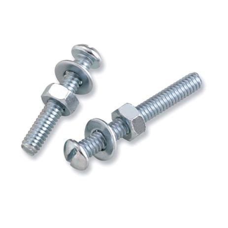 Parafuso máquina cabeça redonda 3/16x1.1/2 com porca e arruela 5 unidades Bemfixa Menor preço em Parafuso máquina cabeça redonda 3/16x1.1/2 com porca e arruela 5 unidades Bemfixa