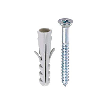 Parafuso phillips cabeça chata com bucha de nylon 05mm 10 unidades Bemfixa Menor preço em Parafuso phillips cabeça chata com bucha de nylon 05mm 10 unidades Bemfixa