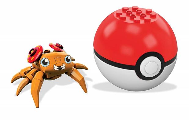 Paras Pokeball Mega Construx Pokémon - Mattel FFJ94 Menor preço em Paras Pokeball Mega Construx Pokémon - Mattel FFJ94