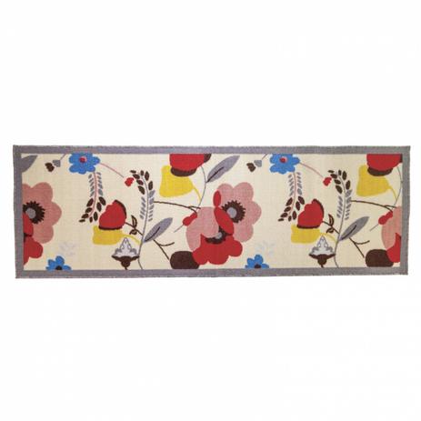 Passadeira Multiuso Colorful Gourmet Bella Casa 150x50cm Bege/Cinza - Colorful bella casa Menor preço em Passadeira Multiuso Colorful Gourmet Bella Casa 150x50cm Bege/Cinza - Colorful bella casa