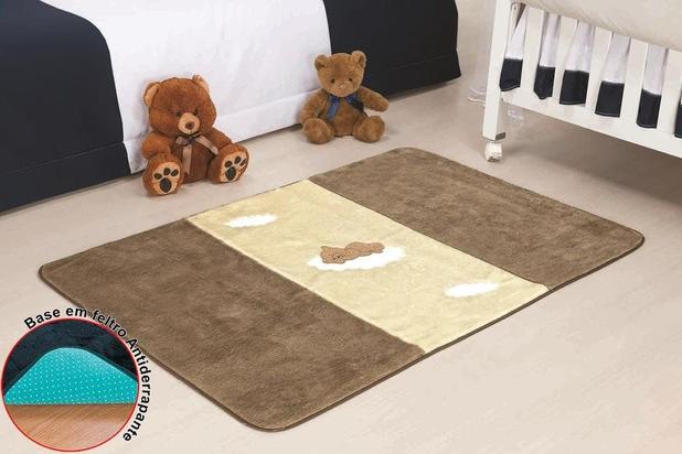 Passadeira Premium Big Urso Baby Castor - Guga tapetes Menor preço em Passadeira Premium Big Urso Baby Castor - Guga tapetes