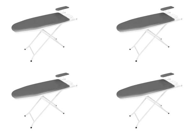 Passadeira Tábua De Passar Mesa De Passar Roupa 4 Unidades - UTILAÇO Menor preço em Passadeira Tábua De Passar Mesa De Passar Roupa 4 Unidades - UTILAÇO
