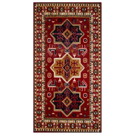 Passadeira Veludo Marbella Cl105_6 Red 60x230 - Rayza Menor preço em Passadeira Veludo Marbella Cl105_6 Red 60x230 - Rayza