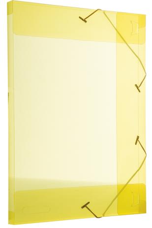 Menor preço em Pasta Aba Escolar Elastico Oficio 2 Cm Amarelo - Dello