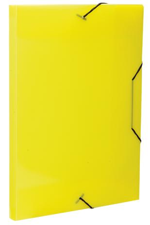 Menor preço em Pasta Aba Escolar Elastico Oficio  2Cm  Amarelo - Dello