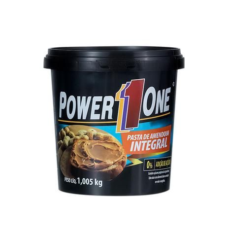 Pasta Amendoim Integral Zero 1,005kg - Power1One Menor preço em Pasta Amendoim Integral Zero 1,005kg - Power1One