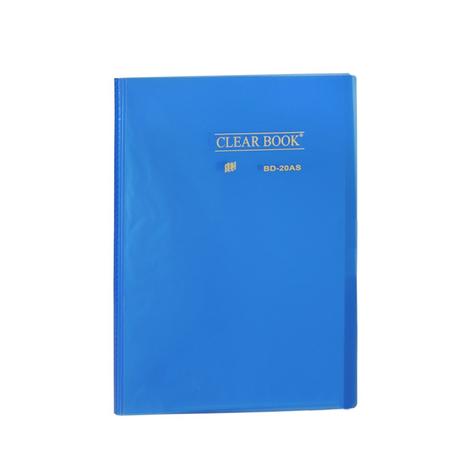 Pasta Catálogo 20 sacos - A4 - Polipropileno - Transparente - Clear Book - Yes Menor preço em Pasta Catálogo 20 sacos - A4 - Polipropileno - Transparente - Clear Book - Yes
