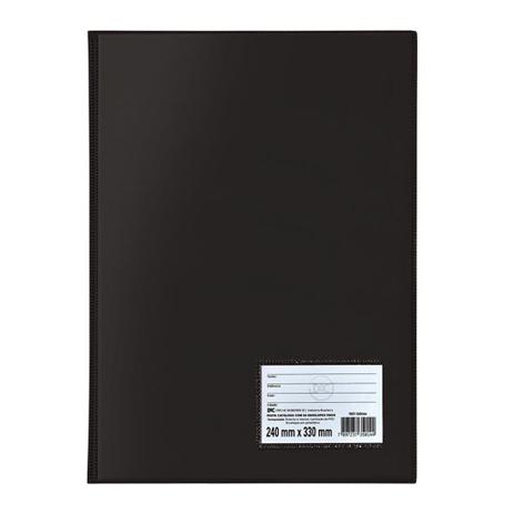 Pasta Catálogo 50 Envelopes Médios sem Lombo Preto DAC Menor preço em Pasta Catálogo 50 Envelopes Médios sem Lombo Preto DAC