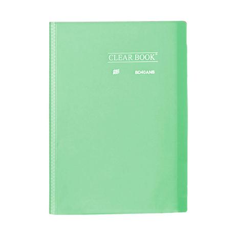 Pasta Catálogo A4 ClearBook 40 Envelopes Verde Pastel Yes Menor preço em Pasta Catálogo A4 ClearBook 40 Envelopes Verde Pastel Yes