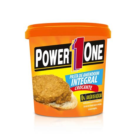 Pasta De Amendoim 1Kg  Power1 One Granulada - Gourmet - Power1one é boa?