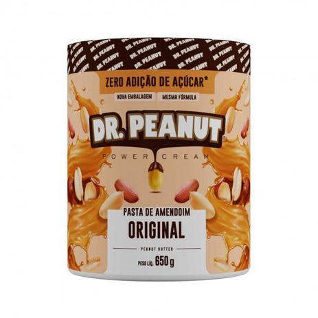 Pasta De Amendoim Dr Peanut Com Whey Isolado Avelã 650g