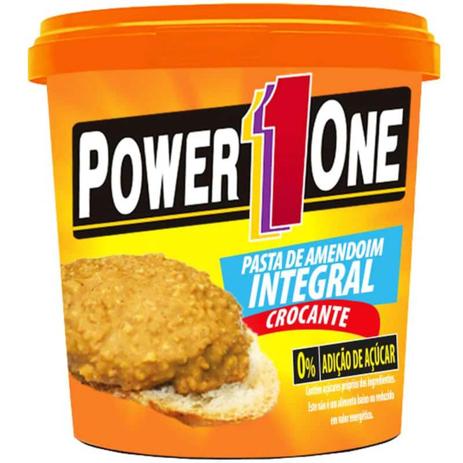 Pasta De Amendoim Crocante 1kg - Power One Menor preço em Pasta De Amendoim Crocante 1kg - Power One