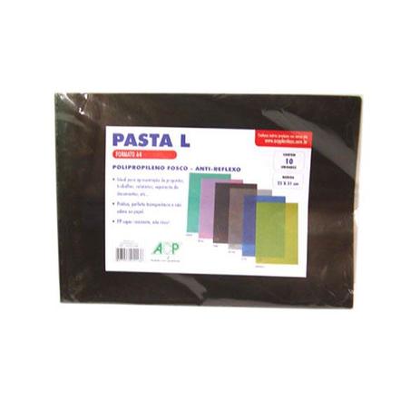 Pasta L A4 Fume 0,15MM - Acp Menor preço em Pasta L A4 Fume 0,15MM - Acp