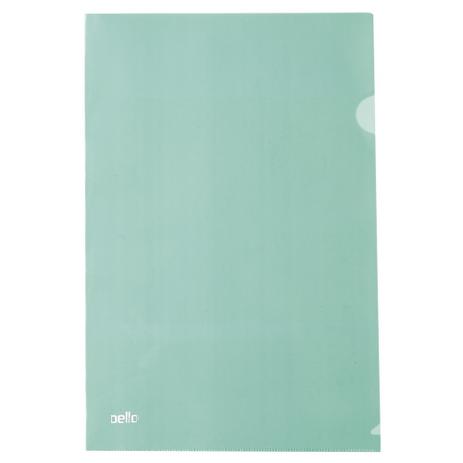 Pasta L Escolar P/Documentos A4 Verde - Dello Menor preço em Pasta L Escolar P/Documentos A4 Verde - Dello