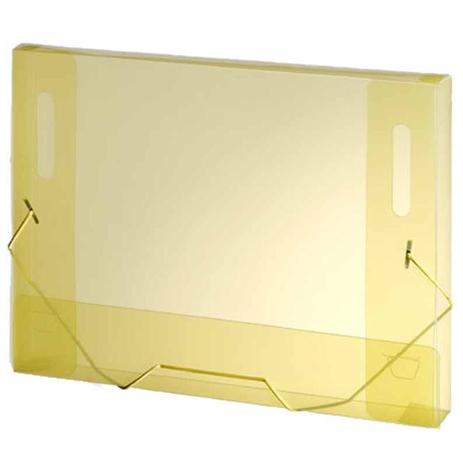Pasta plastica aba elastico a30 (3cm) amarelo / 10un / plascony Menor preço em Pasta plastica aba elastico a30 (3cm) amarelo / 10un / plascony