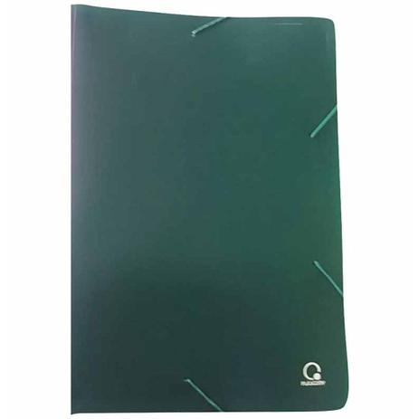 Pasta plastica aba elastico camurca a02rc fina verde escura pal-00962 / un / plascony Menor preço em Pasta plastica aba elastico camurca a02rc fina verde escura pal-00962 / un / plascony