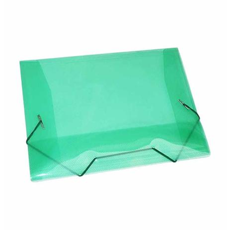 Pasta plastica aba elastico fina 501pp verde / 10un / dac Menor preço em Pasta plastica aba elastico fina 501pp verde / 10un / dac
