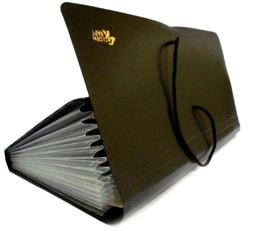 Pasta Sanfonada Cheque Preta 1/12 Golden Kraft é boa?