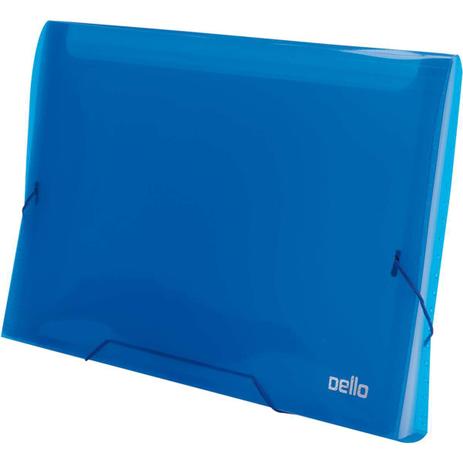 Pasta Sanfonada Plastica A4 12 Divisoes AZUL Line - Dello Menor preço em Pasta Sanfonada Plastica A4 12 Divisoes AZUL Line - Dello