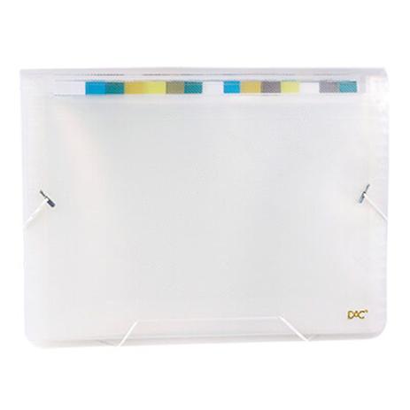 Pasta Sanfonada Plastica A4 Com 12 Divisrias Cristal325mmx230mm 6090pp-tr Dac Menor preço em Pasta Sanfonada Plastica A4 Com 12 Divisrias Cristal325mmx230mm 6090pp-tr Dac