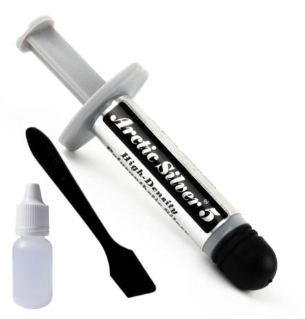 Pasta Térmica Arctic Silver 5 3,5g + Cleaner 10ml Menor preço em Pasta Térmica Arctic Silver 5 3,5g + Cleaner 10ml