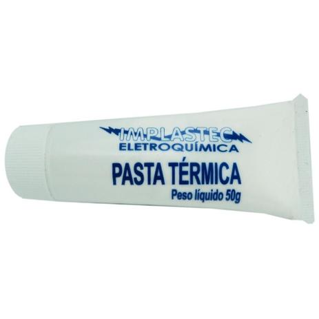 Pasta Térmica Implastec 50 Gramas - Bisnaga Menor preço em Pasta Térmica Implastec 50 Gramas - Bisnaga