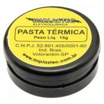 Pasta Térmica Pote 15G - Implastec Menor preço em Pasta Térmica Pote 15G - Implastec