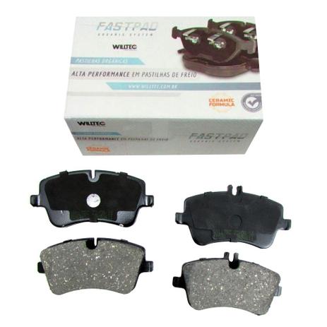 Pastilha De Freio Cerâmica Mercedes Bens Classe C 180 2002 a 2006 dianteiro - Willtec é boa?