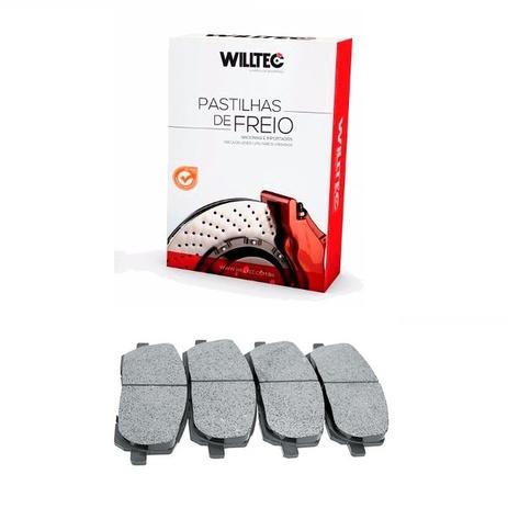 Pastilha de Freio Traseira Chery Cielo Lifan XC60 PW890 - Willtec Menor preço em Pastilha de Freio Traseira Chery Cielo Lifan XC60 PW890 - Willtec