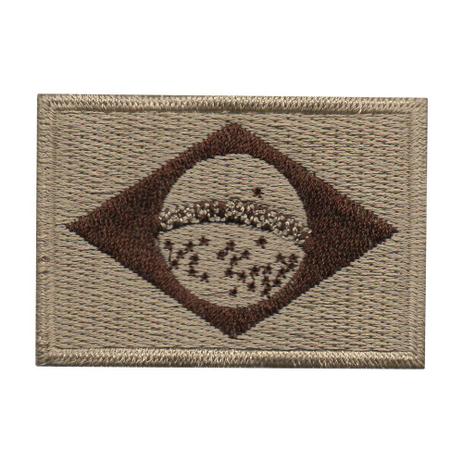 Patch Bordado - Bandeira Brasil Tan Coyote Desert BD50321-264 - Universo talysma bordados Menor preço em Patch Bordado - Bandeira Brasil Tan Coyote Desert BD50321-264 - Universo talysma bordados