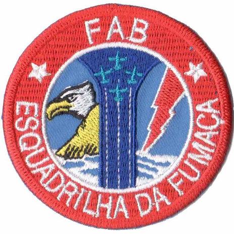 Patch Bordado - Brasao Fab Esquadrilha Da Fumaça AV20052-71 - Universo talysma bordados Menor preço em Patch Bordado - Brasao Fab Esquadrilha Da Fumaça AV20052-71 - Universo talysma bordados