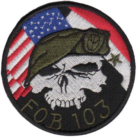 Patch Bordado - Caveira Base de Operações 103 Eua EX10182-400 - Universo talysma bordados Menor preço em Patch Bordado - Caveira Base de Operações 103 Eua EX10182-400 - Universo talysma bordados