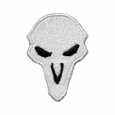 Patch Bordado - Caveira Overwatch Reaper DV80723- - Universo talysma bordados Menor preço em Patch Bordado - Caveira Overwatch Reaper DV80723- - Universo talysma bordados