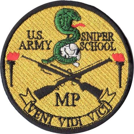 Patch Bordado Escola do Exercito Americano Snipers EX10059-258 - Universo talysma bordados Menor preço em Patch Bordado Escola do Exercito Americano Snipers EX10059-258 - Universo talysma bordados