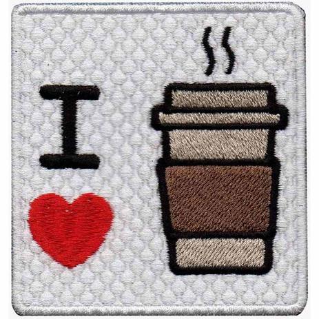 Patch Bordado - Eu Amo Café I Love Coffee Cozinha DV80694- - Universo talysma bordados Menor preço em Patch Bordado - Eu Amo Café I Love Coffee Cozinha DV80694- - Universo talysma bordados