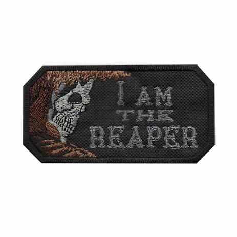 Patch Bordado - Eu sou a Morte I am the reaper DV80849-268 - Universo talysma bordados Menor preço em Patch Bordado - Eu sou a Morte I am the reaper DV80849-268 - Universo talysma bordados