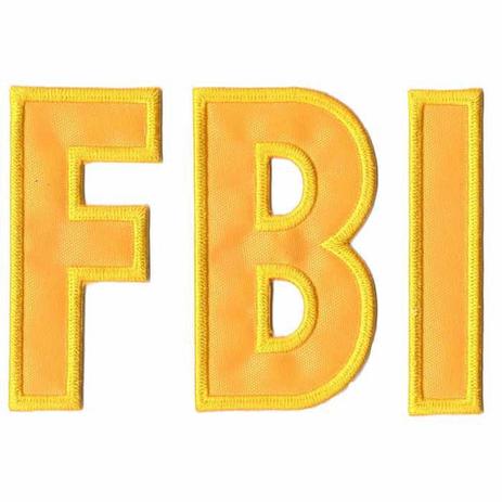 Patch Bordado - FBI EUA PL60027-163 - Universo talysma bordados Menor preço em Patch Bordado - FBI EUA PL60027-163 - Universo talysma bordados