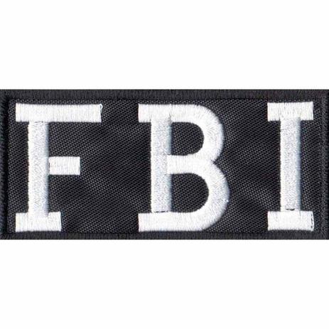Patch Bordado - FBI - Policia Federal Americana Eua PL60029-96 - Universo talysma bordados Menor preço em Patch Bordado - FBI - Policia Federal Americana Eua PL60029-96 - Universo talysma bordados