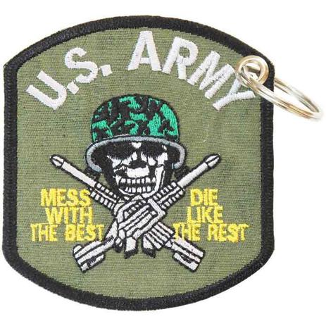 Patch Bordado Lema Caveira Soldado Militar Us Army EX10055-134 - Universo talysma bordados Menor preço em Patch Bordado Lema Caveira Soldado Militar Us Army EX10055-134 - Universo talysma bordados