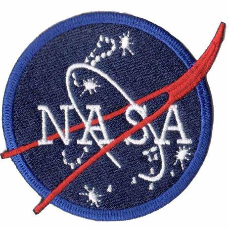 Patch Bordado - Logo Simbolo Nasa Tradicional AV20075-142 - Universo talysma bordados Menor preço em Patch Bordado - Logo Simbolo Nasa Tradicional AV20075-142 - Universo talysma bordados