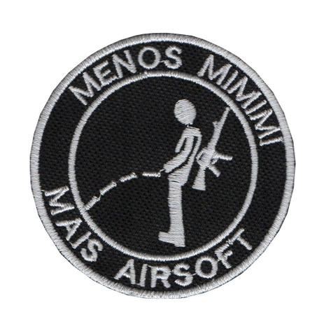 Patch Bordado - Menos Mimimi mais Airsoft DV80838-284 - Universo talysma bordados Menor preço em Patch Bordado - Menos Mimimi mais Airsoft DV80838-284 - Universo talysma bordados