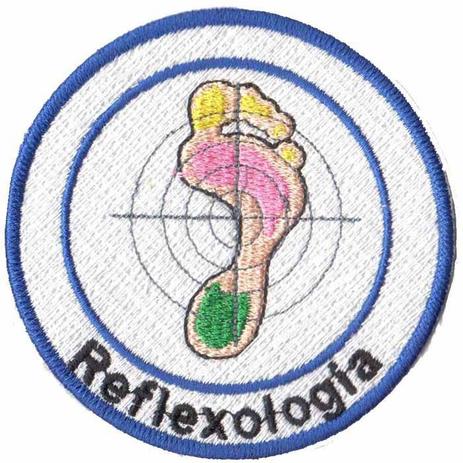 Patch Bordado - Simbolo Reflexologia Podal AP00046-107 - Universo talysma bordados Menor preço em Patch Bordado - Simbolo Reflexologia Podal AP00046-107 - Universo talysma bordados