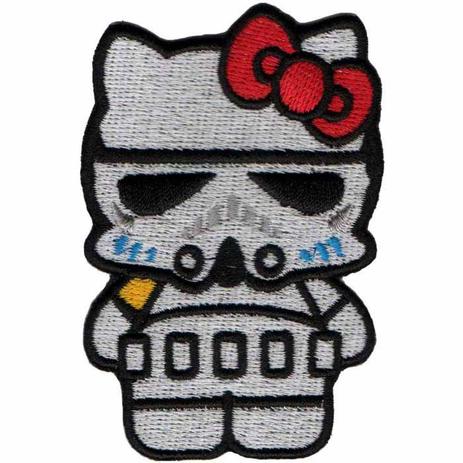Patch Bordado - Star Wars Hello Kitty Storm Trooper DV80567-263 - Universo talysma bordados Menor preço em Patch Bordado - Star Wars Hello Kitty Storm Trooper DV80567-263 - Universo talysma bordados