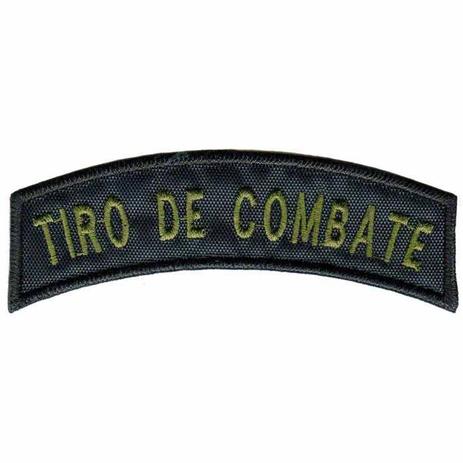 Patch Bordado - Tarja Militar - Tiro De Combate DV80050-40P - Universo talysma bordados Menor preço em Patch Bordado - Tarja Militar - Tiro De Combate DV80050-40P - Universo talysma bordados