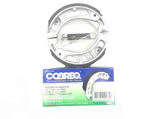 Patim / Lona De Freio Traseiro Bros 125/150 Cobreq é boa?