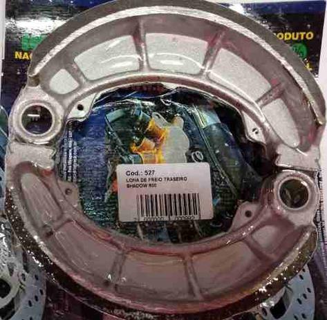 Patim / Lona De Freio Traseiro Honda Shadow 600 - Fabreck Menor preço em Patim / Lona De Freio Traseiro Honda Shadow 600 - Fabreck