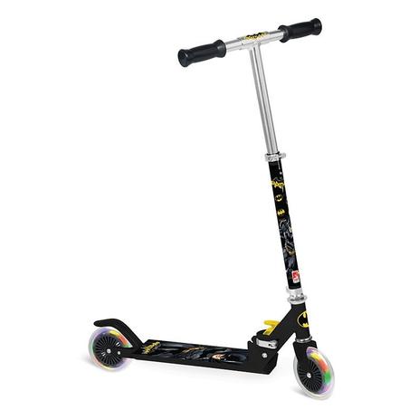 Patinete Batman Dobravel 2 Rodas Luz de Led Bandeirantes - 2339 - Brinquedos bandeirante Menor preço em Patinete Batman Dobravel 2 Rodas Luz de Led Bandeirantes - 2339 - Brinquedos bandeirante