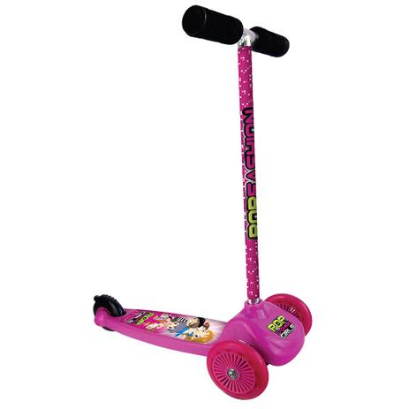 Patinete de Três Rodas Pop Fashion Girls Fênix - Fenix Menor preço em Patinete de Três Rodas Pop Fashion Girls Fênix - Fenix